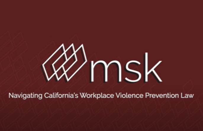 Navigating California's Workplace Violence Prevention Law
